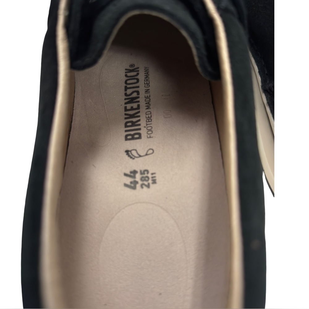 NEW Birkenstock Pasadena Suede Moccasin Oxfords Black - EU 44 US 11 - Picture 10 of 13